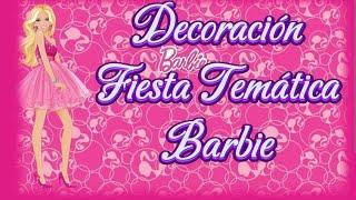 Decoración De Fiesta Temática Barbie!!