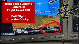 Flight Systems Failure in our Jet - HondaJet Flight VA to MI