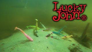 Silicone Lucky John, the game of baits under water. VIBRIC TYPE Part 1