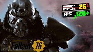 Fallout 76: FPS BOOST / low and very low end pc / Increase performance / Optimization