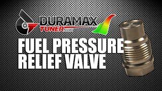 Fuel Pressure Relief Valve - WHAT YOU NEED TO KNOW!