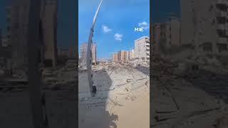 Footage shows destruction in Beirut's Dahiyeh neighbourhood