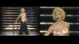 Madonna   Blonde Ambition concert - two versions in one!   Edited by DJ Digimark