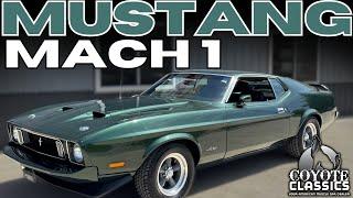 Very Nice 1973 Mustang Mach 1 $42,995 for Sale at Coyote Classics