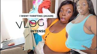 Intense Plus Size Thrift Try On Haul Cute Tank Tops/gikomba haul finds