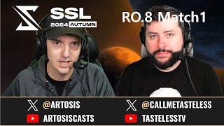 [ENG] 2024 SSL AUTUMN | RO.8 M1 Barracks vs SnOw (Tastosis)