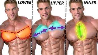 TOP 5 INNER, LOWER AND UPPER CHEST WORKOUT WITH DUMBBELLS  AT HOME OR GYM