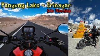 Solo Pangong Lake to Srinagar Non-Stop fun | Zojila,Namikala, Fotula & Changla pass in 1 day #tamil