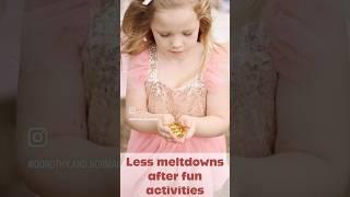 Less meltdowns after fun (part 2) #millennialmom #millennialparents #parentinghack #parentinghelp