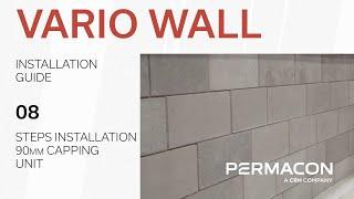 Installation guide of the Vario wall - 8/9