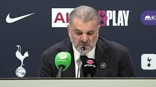 "IT WAS AN ARM WRESTLE AND THEN WE BROKE THEM!" PRESS CONFERENCE Ange Postecoglou Spurs 4-1 West Ham