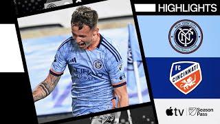 New York City FC vs. FC Cincinnati | 5-Goal Battle in New York! | Full Match Highlights