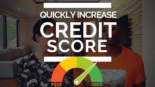 How to Quickly Increase Your Credit Score (Utilization Rate = 250 Points) #FICO #Credit