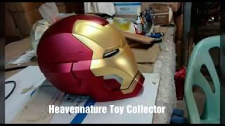 Iron Man Metal Helmet 1:1 Wearable Mk42/43 |Heavennature Toy Collector x Cattoys