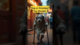 A Dog’s Life… Like an Old Man’s!  Too Funny to Miss! #funnyvideo #funny #dog #art #india #cute