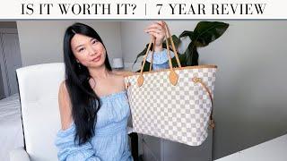 Is Louis Vuitton Neverfull MM Worth it in 2022? | Review | Wear & Tear | What Fits