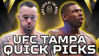 UFC Tampa Quick Picks | Covington vs Buckley Predictions