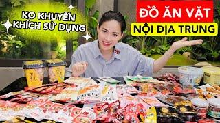 [TRẢI NGHIỆM] ĐỒ ĂN VẶT NỘI ĐỊA TRUNG | Không nguồn gốc rõ ràng! Không khuyến khích sử dụng!