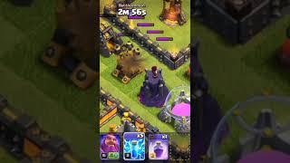 COC level 8 Lightning  spell vs different air defense