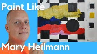 Paint like Mary Heilmann – A lazy painter joyful painting modern geometric art