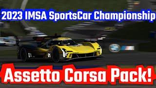 2023 IMSA SportsCar Championship Assetto Corsa Mod Pack!