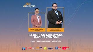 #LIVE BIZ MALAYSIA 8 JANUARI 2025 (RABU) - "KEUNIKAN MALAYSIA, PACU EKONOMI"