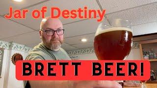 Belgian Dubbel Fermented With Brett -  Homebrew Jar of Destiny