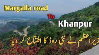 CDA going to build a new road from margalla road  to Haripur khanpur dam