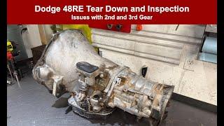 48RE Tear Down and Inspection - Issues With 2nd and 3rd Gear