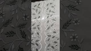 Organzaembroidery  #shortvideo #fashion #trending #embroidery #youtubeshorts #art #viralvideo #short