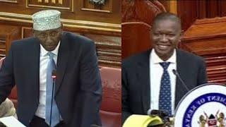 "WEWE MUTUSE UKO NA AKILI MZURI KWELI" LAUGHTER AS SENATOR CHUTE QUESTIONS MUTUSE