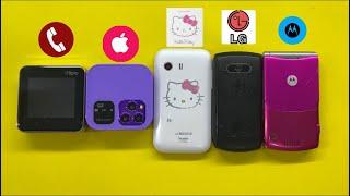 iPhone 19pro from China Calling i16 Pro, Galaxy Y Young, LG Old, Motorola Razr Pink / Ringing call