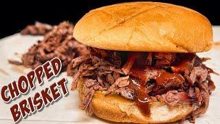 Chopped Brisket Sandwich ~ Untrimmed Brisket ~ Ole Hickory Ultra Que