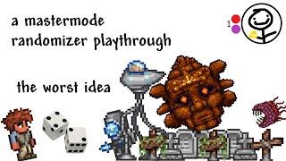 i actually attempted a randomizer playthrough in terraria. i regret it