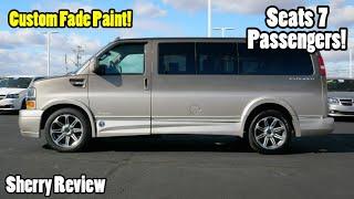 Fits In Garages! 7 Passenger Explorer Vans Conversion Van | Sherry Review