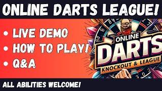 ONLINE DARTS LEAGUE: GUIDE, HOW TO PLAY AND Q&A