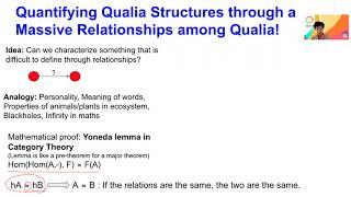 Wk 12-2 How can we characterize the way we experience? What is the structure of qualia?