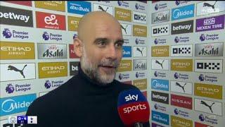 Man City vs Tottenham 0-4 | Pep Guardiola Post Match Interview 