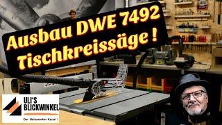 DWE 7492 Erweiterung der Tischkreissäge ! Ein kleines DIY Projekt mit großer Wirkung !