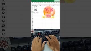Still Typing Serial Numbers Manually? Use THIS Excel Formula Instead!  #excel #tips