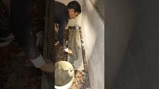 washroom wall tile fitting tiles cutting ️ size 24x48 cutting12x48 short video