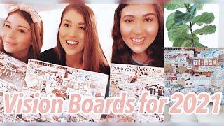 Creating A 2021 Vision Board | Sister Arts & Crafts