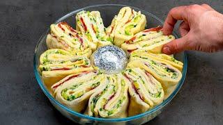 I taught all my friends how to make the fastest puff pastry appetizer!