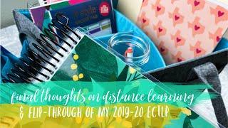 2019-20 #ERINCONDREN TEACHER LESSON PLANNER | end of year flip-through & distance learning update