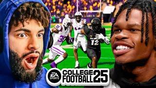 PRINCEJMG VS COVER ATHLETE TRAVIS HUNTER IN CFB 25!!! LSU VS COLORADO EPIC CFB 25 GAMEPLAY!!!