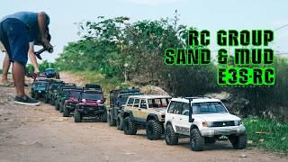 Rc Crawler Group on Sand & Mud - Rc Cars Off Road 4x4 @e3s-rc