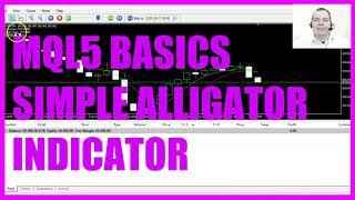 LEARN MQL5 TUTORIAL BASICS - 88 SIMPLE ALLIGATOR INDICATOR