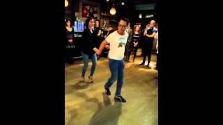 Salsa with Richard, improvers routine 18.1.2015