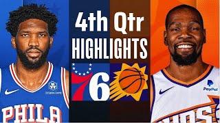 Phoenix Suns vs. Philadelphia 76ers 4th QTR Full Highlights - Nov 4 - 2024 NBA Highlights