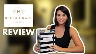 2022 WEEKLY PLANNER REVIEW AND UNBOXING  // Bella Grace 12 Month Planner Flip Through